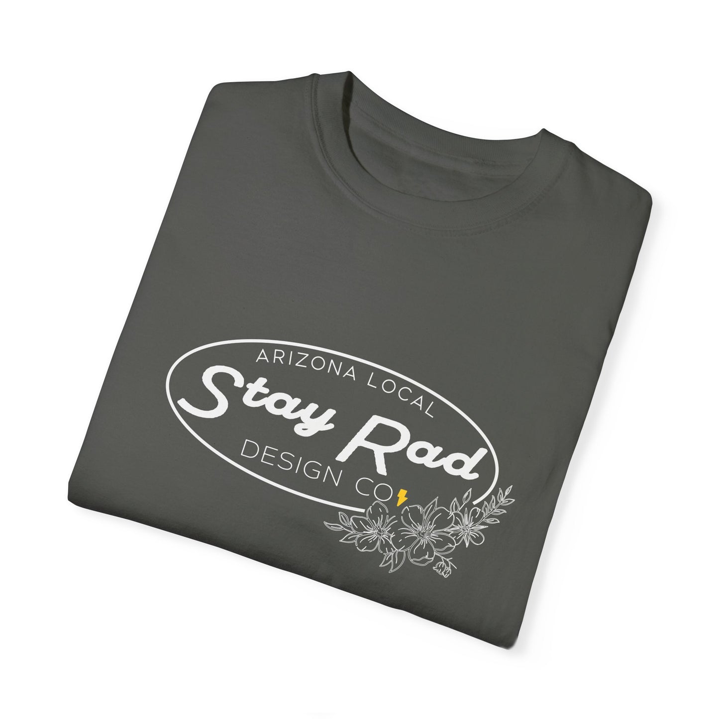 BLUE COLLAR FLOWERS | Womens | Western Wear | Comfort Colors Garment-Dyed T-shirt