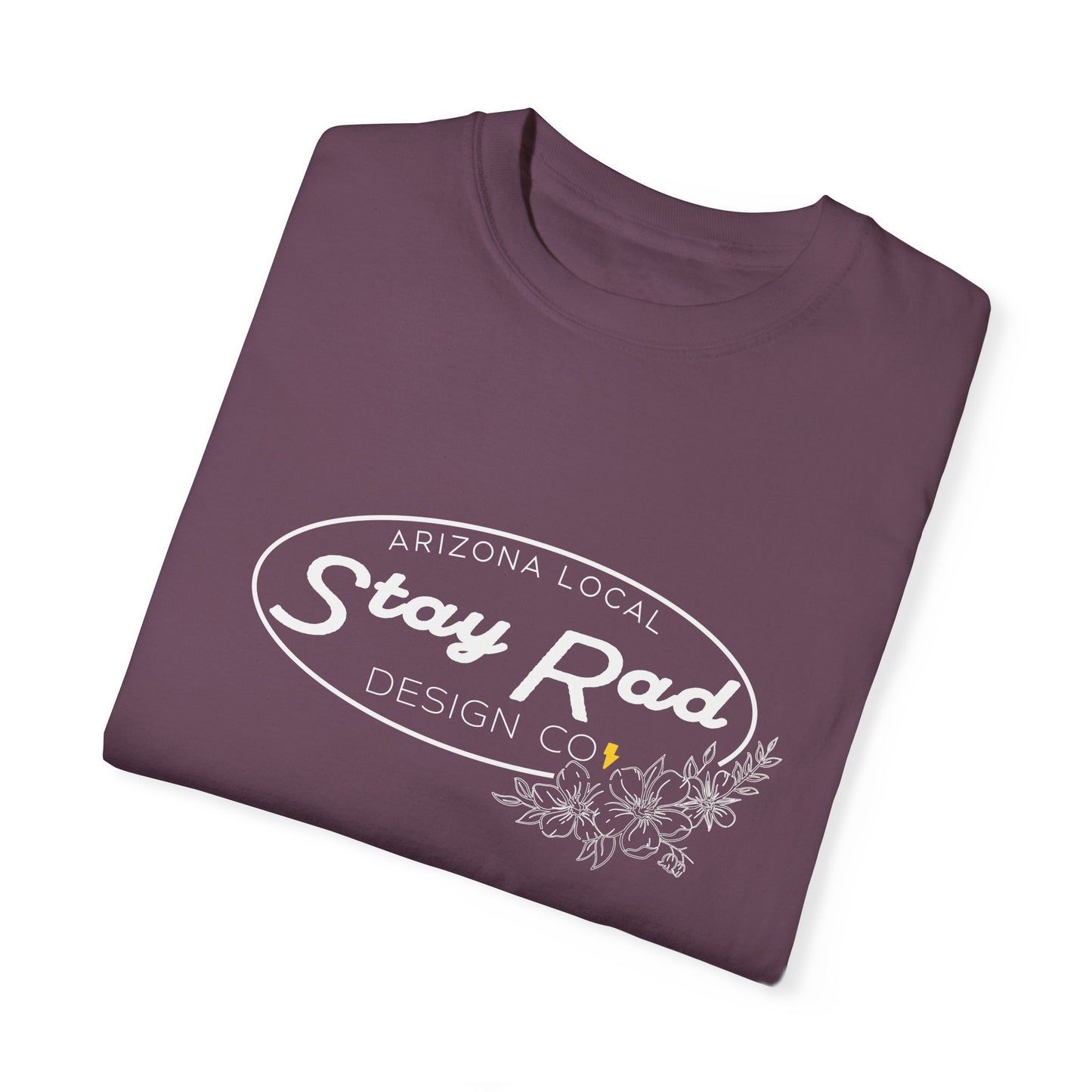 BLUE COLLAR FLOWERS | Womens | Western Wear | Comfort Colors Garment-Dyed T-shirt