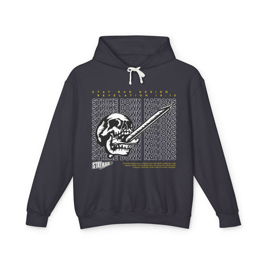 REVELATION HOODIE | Strike Down Nations| Unisex Lightweight Hooded Sweatshirt