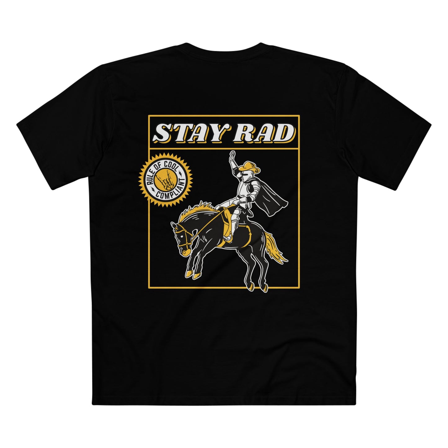 RODEO KNIGHT - STAY RAD T-SHIRT