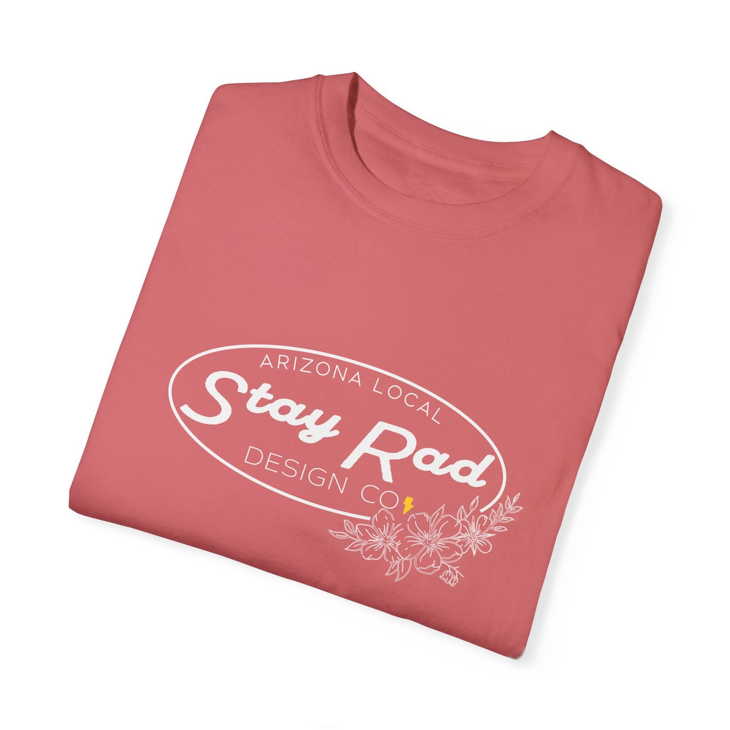 BLUE COLLAR FLOWERS | Womens | Western Wear | Comfort Colors Garment-Dyed T-shirt