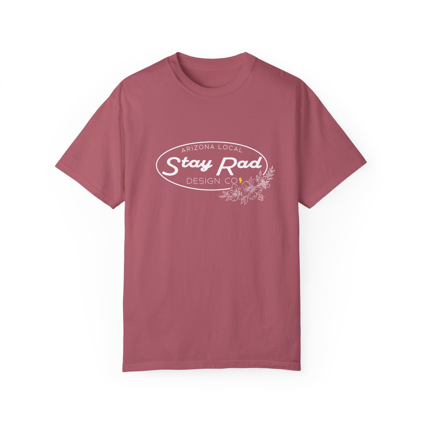 BLUE COLLAR FLOWERS | Womens | Western Wear | Comfort Colors Garment-Dyed T-shirt