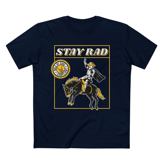 RODEO KNIGHT FRONT - Stay Rad T-Shirt