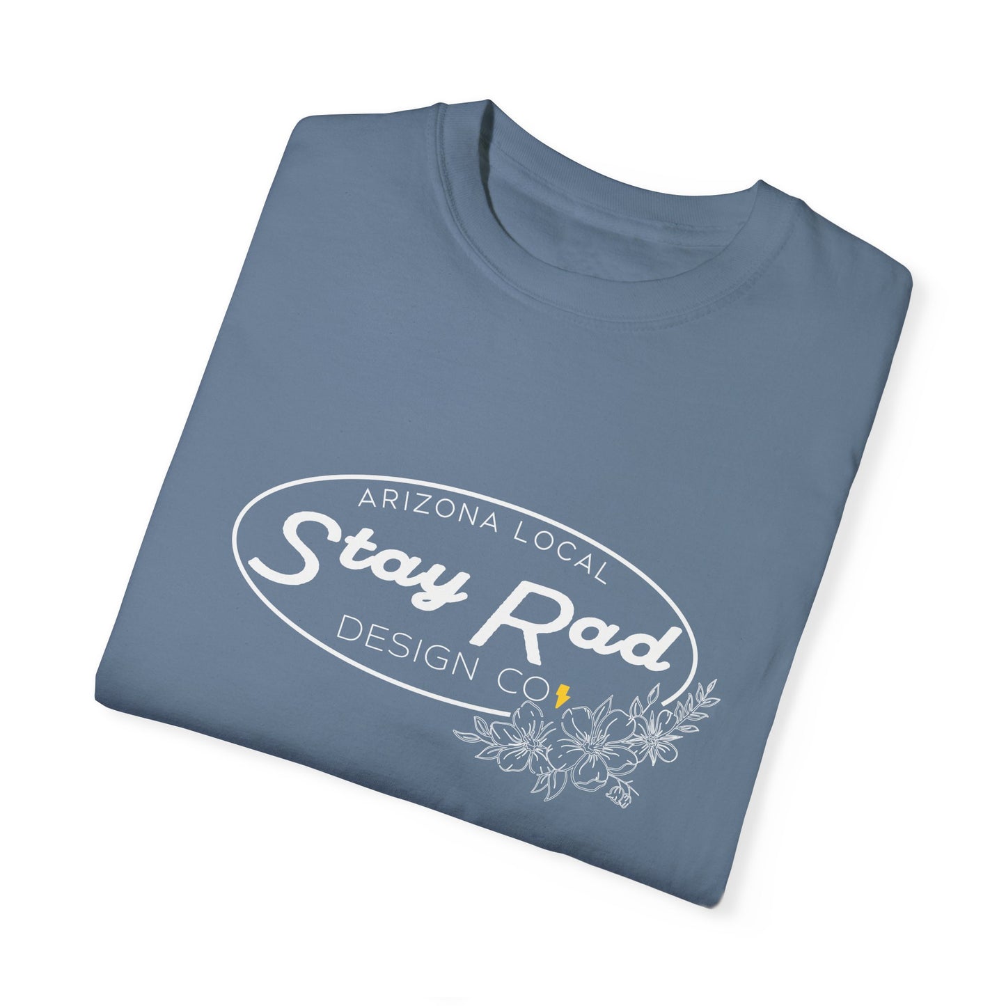 BLUE COLLAR FLOWERS | Womens | Western Wear | Comfort Colors Garment-Dyed T-shirt