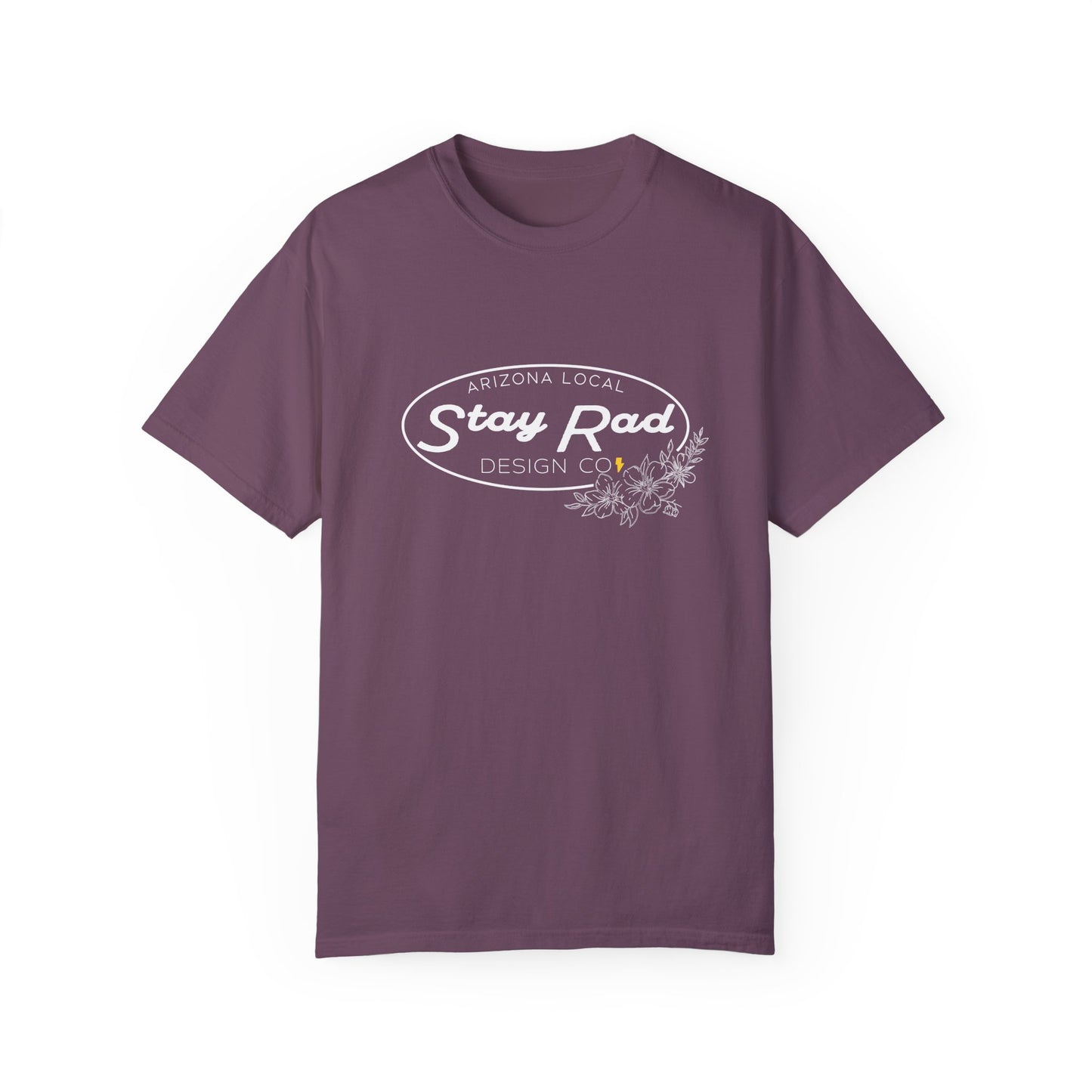 BLUE COLLAR FLOWERS | Womens | Western Wear | Comfort Colors Garment-Dyed T-shirt
