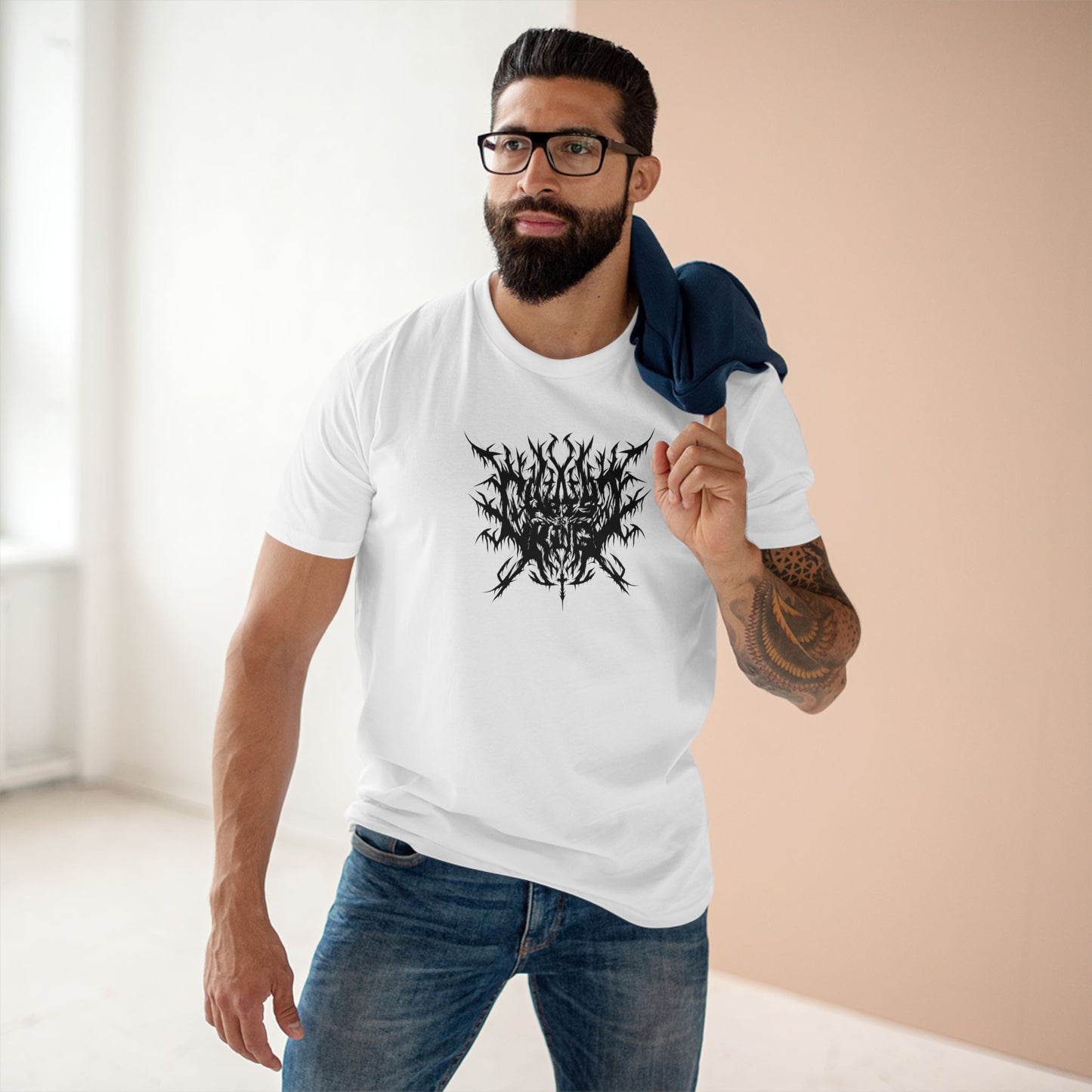 CHRIST IS KING METAL SLAM BAND LOGO Gothic Graphic Tee, Band Tee for Music Lovers, Unisex Casual Wear, Perfect Gift for Concerts, Edgy Style Shirt