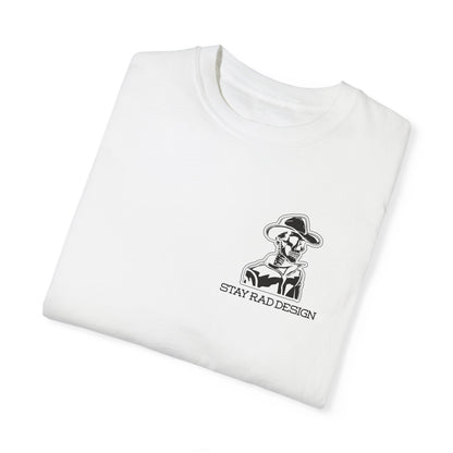 SMILIN' ON THE INSIDE | Cowboy Skeleton | Comfort Colors Unisex Garment-Dyed T-shirt