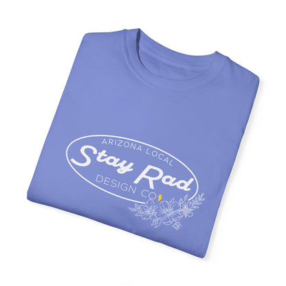 BLUE COLLAR FLOWERS | Womens | Western Wear | Comfort Colors Garment-Dyed T-shirt