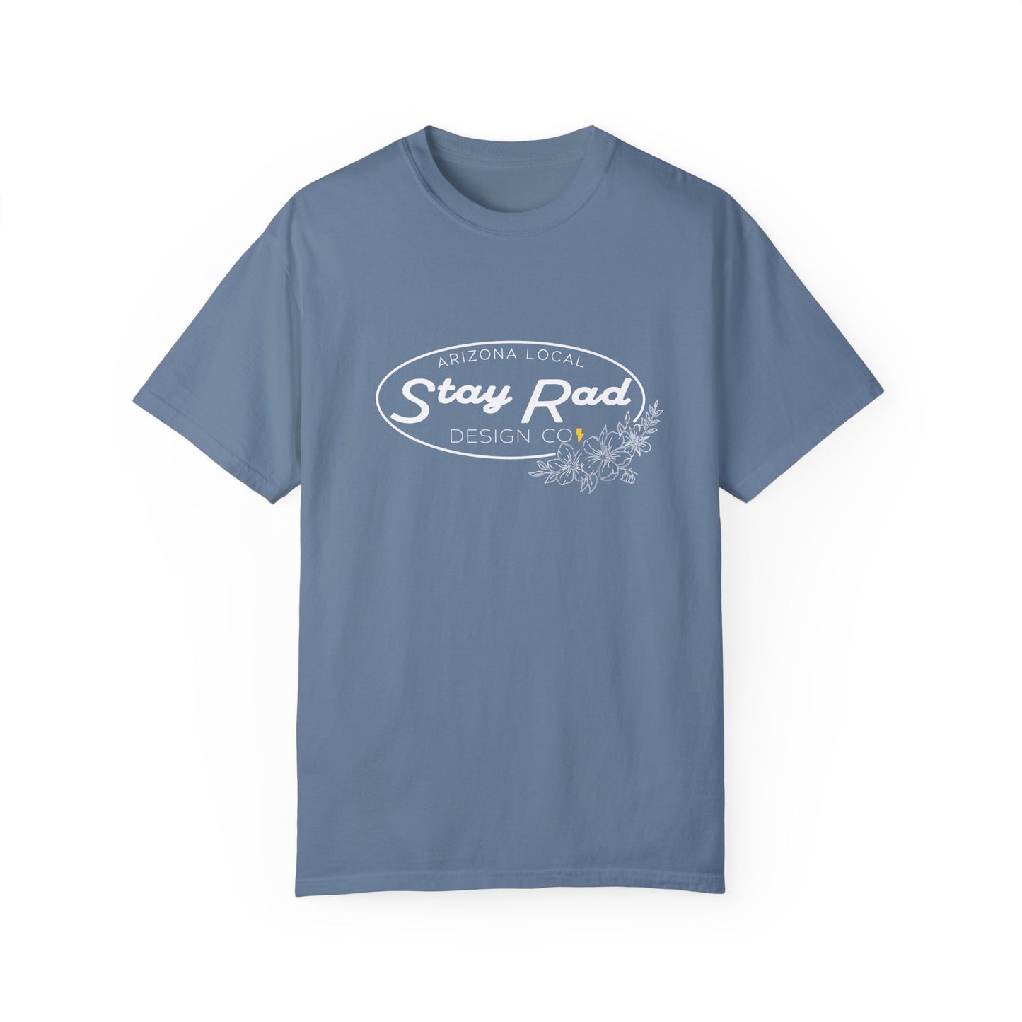 BLUE COLLAR FLOWERS | Womens | Western Wear | Comfort Colors Garment-Dyed T-shirt