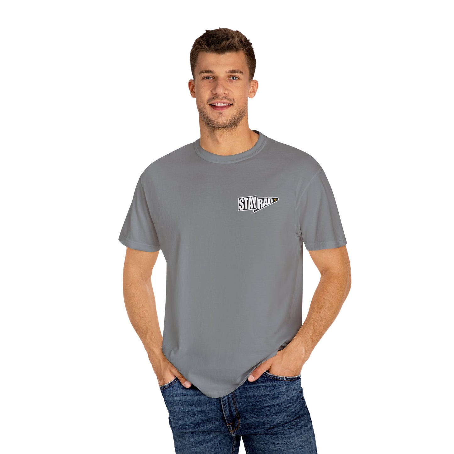STAY RAD FLAG | Front and Back | Comfort Colors Unisex Garment-Dyed T-shirt