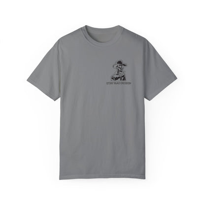 SMILIN' ON THE INSIDE | Cowboy Skeleton | Comfort Colors Unisex Garment-Dyed T-shirt