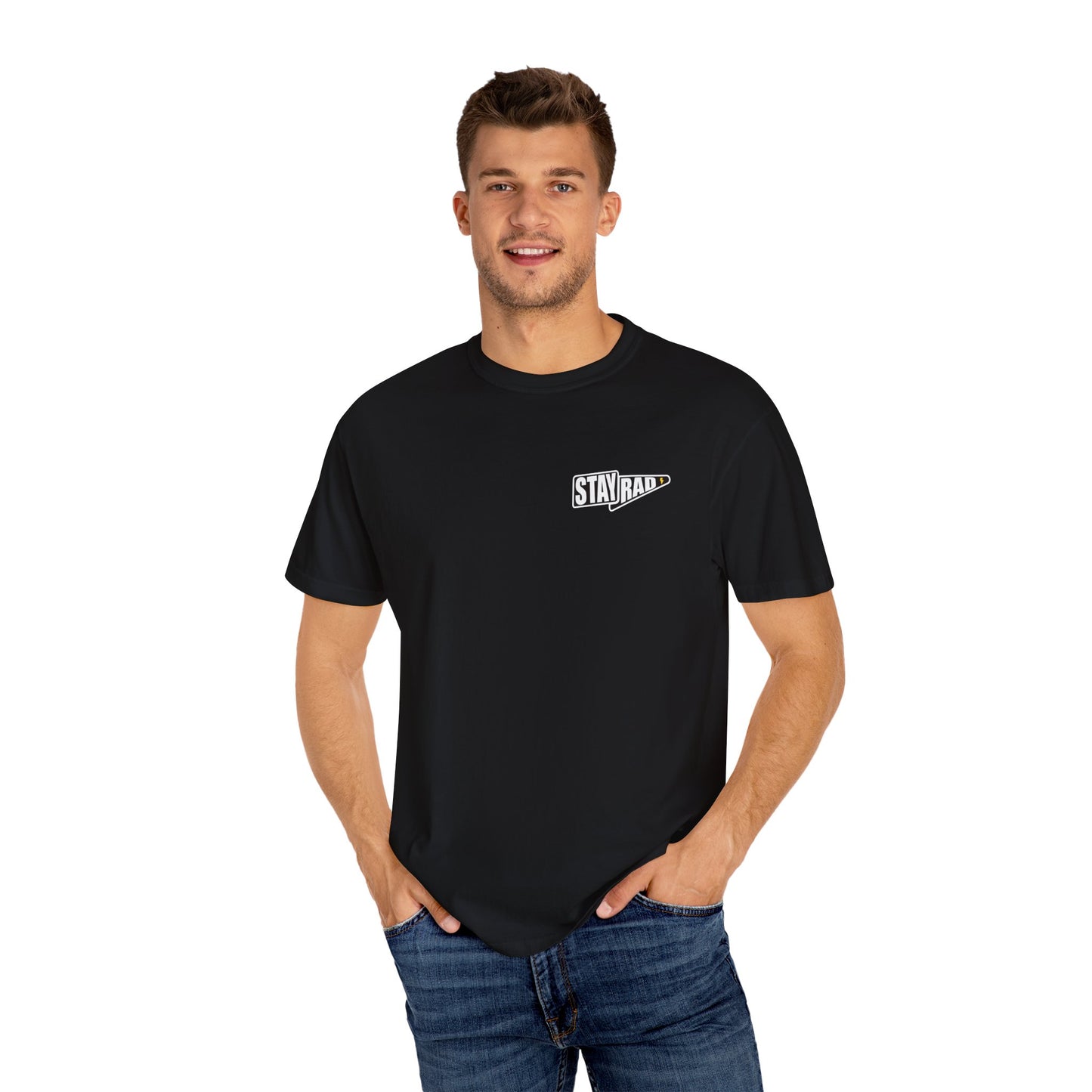 STAY RAD FLAG | Front and Back | Comfort Colors Unisex Garment-Dyed T-shirt