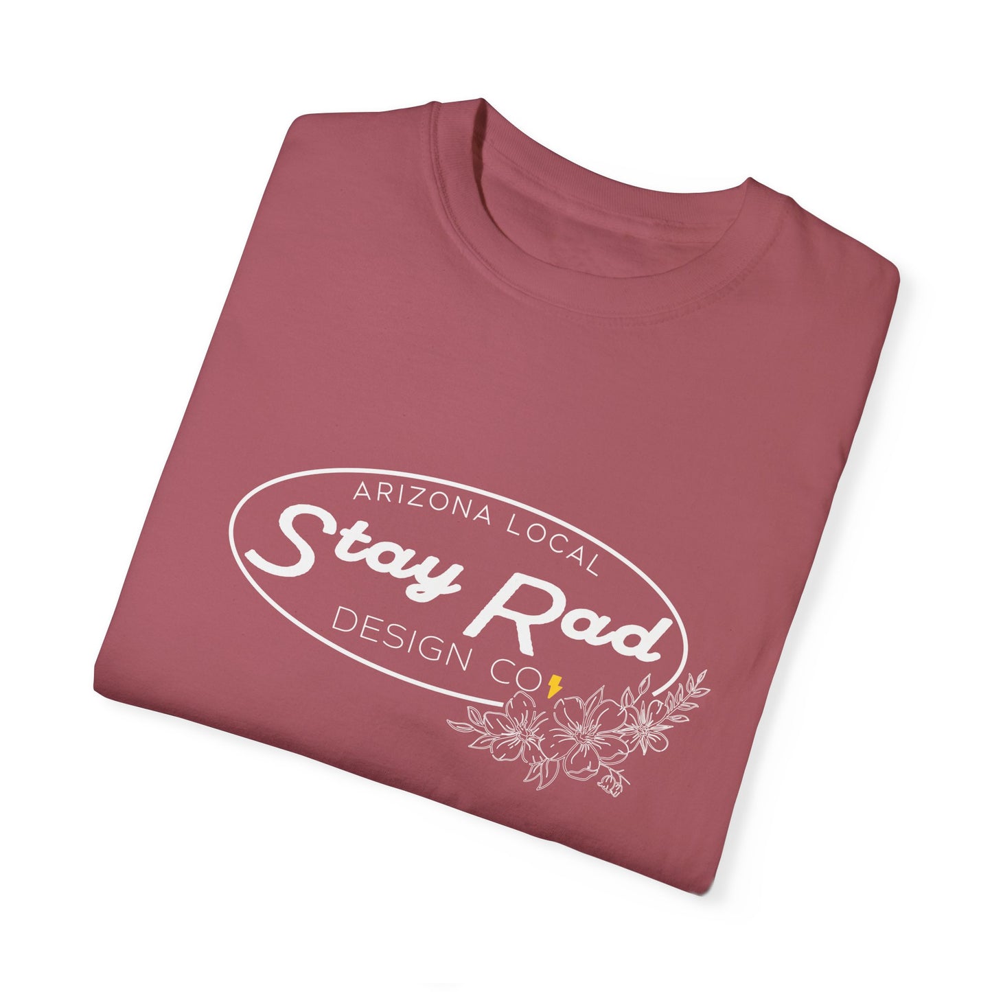 BLUE COLLAR FLOWERS | Womens | Western Wear | Comfort Colors Garment-Dyed T-shirt