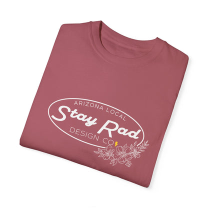 BLUE COLLAR FLOWERS | Womens | Western Wear | Comfort Colors Garment-Dyed T-shirt