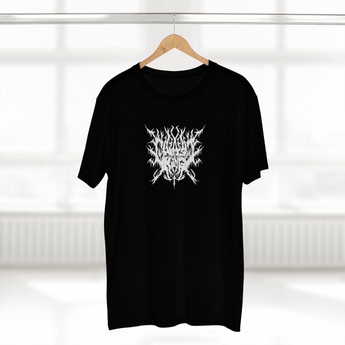 CHRIST IS KING METAL SLAM BAND LOGO Gothic Graphic Tee, Band Tee for Music Lovers, Unisex Casual Wear, Perfect Gift for Concerts, Edgy Style Shirt