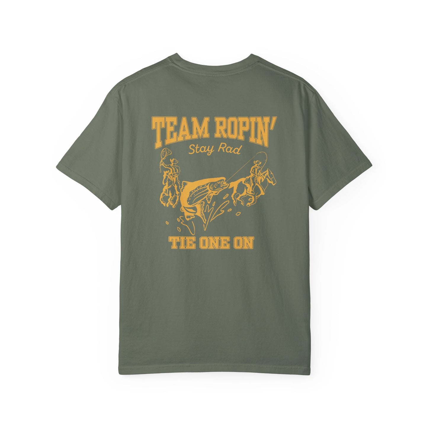 TEAM ROPIN' TROUT | Fly Fishing Custom Tee Shirt