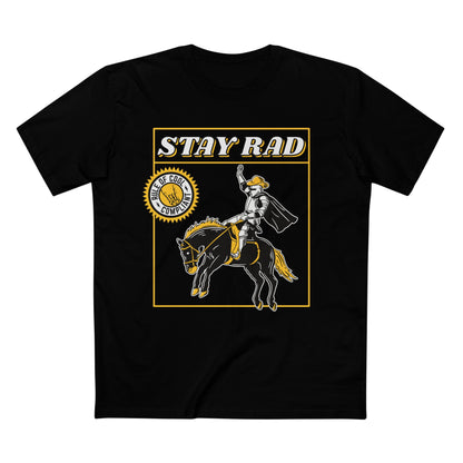 RODEO KNIGHT FRONT - Stay Rad T-Shirt