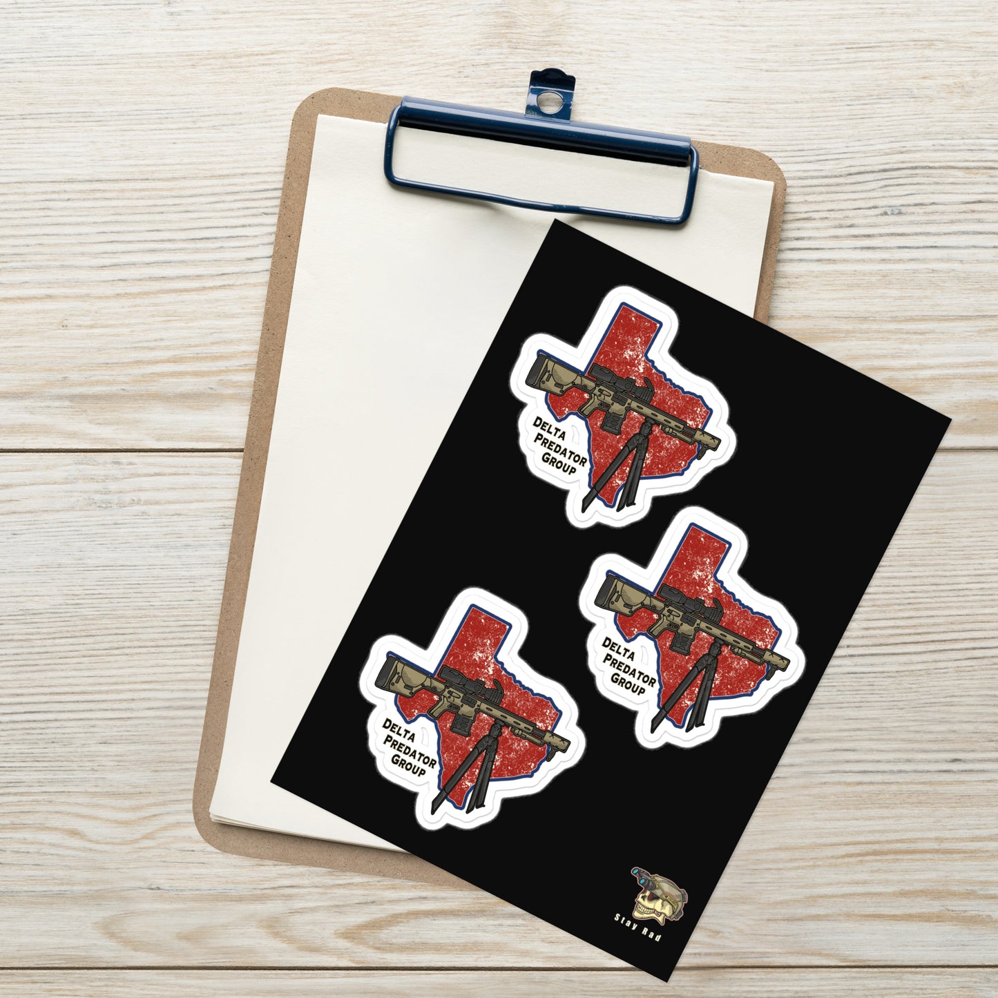 Delta Predator Group Sticker sheet