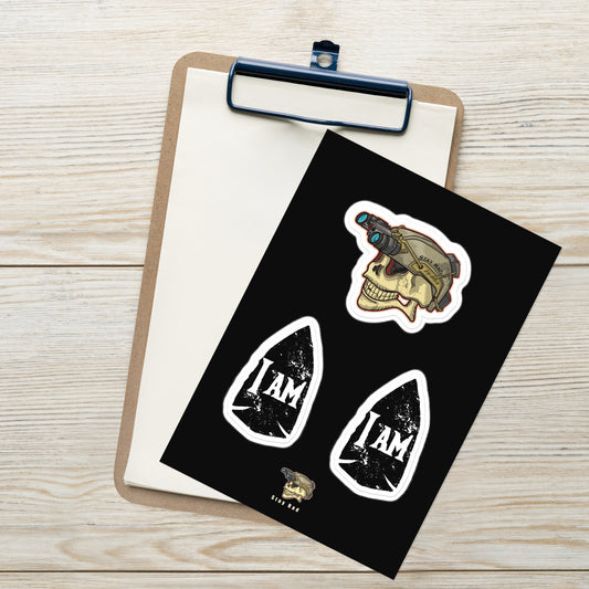 Stay Rad I AM Arrowhead Sticker sheet